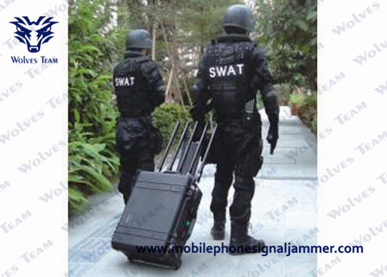 comprar 200 Watt 300 metros IED bomba jammer para el antiterrorismo online manufacture