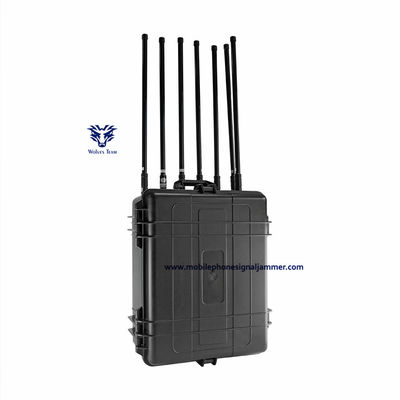 Aleación de aluminio grande de la emisión de la señal de la bomba potente que encajona la emisión de la señal de control de GPS RF del teléfono celular de IED