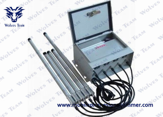 Prison Jammer Salida de RF con sistema de control inalámbrico Jammer de señal de teléfono celular