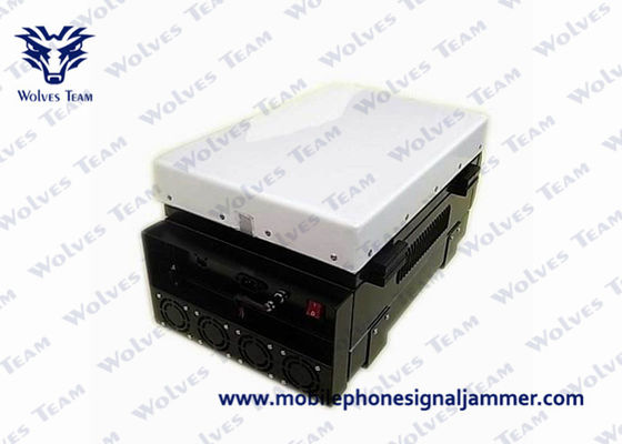 Emisión potente WiFi Bluetooth de la emisión del teléfono móvil de la emisión de la prisión con las antenas direccionales del panel