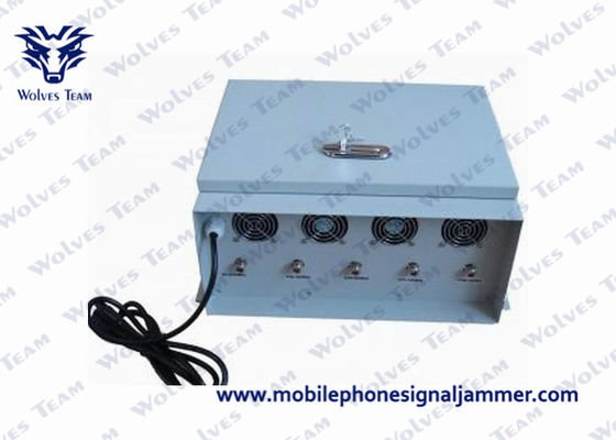 Emisión de señal de Celluar de alta potencia CDMA GSM 4G 5G WIFI Bluetooth Carcasa de metal Buen sistema de enfriamiento