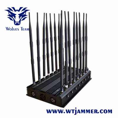 comprar Control remoto 18 bandas 50m 30w teléfono móvil GPS jammer online manufacture