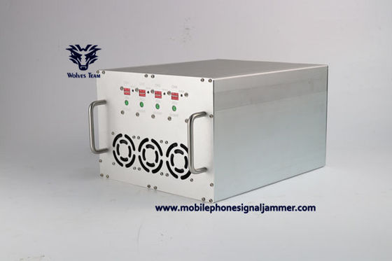 Bloqueador de señal de teléfono móvil inteligente WiFi Bluetooth/5G/GPS/Lojack/UHF/VHF señal Jammer rango de 150 metros