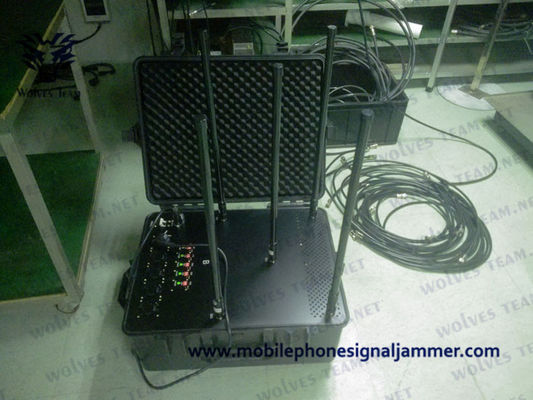 Emisión portátil media de la señal 25W de la maleta los 50m del poder del RF