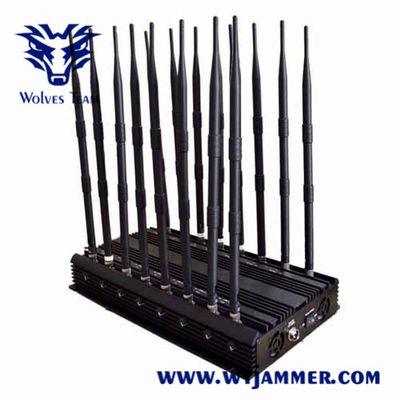 18 antenas los 60M todos en una emisión de la señal del teléfono móvil de GPS WiFi