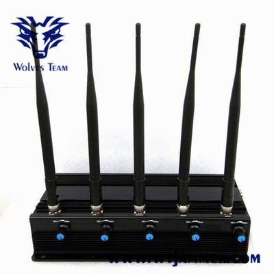 comprar Potente 11W 40m CDMA GSM teléfono celular y Wifi jammer online manufacture