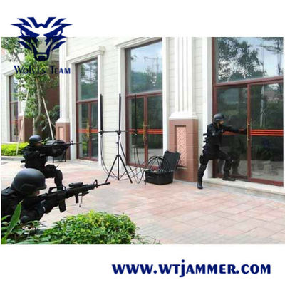 comprar 8 bandas portátiles GPS 2G 3G 4G GSM 530W RCIED IED Bomb Jammer online manufacture