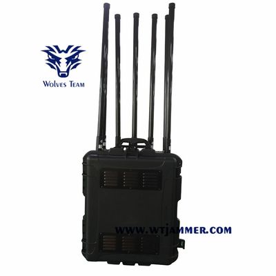 Emisión de la señal del teléfono celular del RF WIFI de la emisión de la bomba del vehículo con el convoy del DDS que atasca el sistema