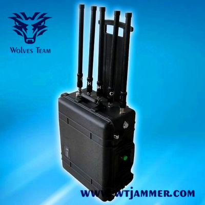 8 emisión militar portátil de la señal del poder más elevado 200W G/M GPS 3G 4G 5G WIFI de las bandas