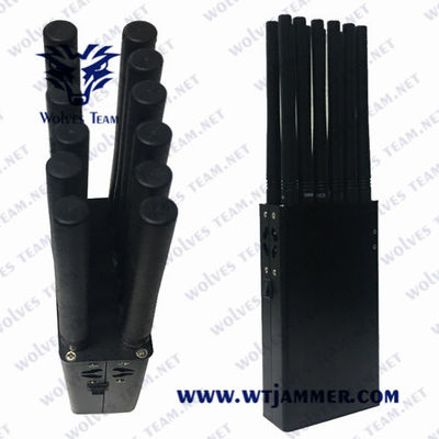 comprar Todas las frecuencias 12 antenas 12W teléfono celular portátil jammer online manufacture