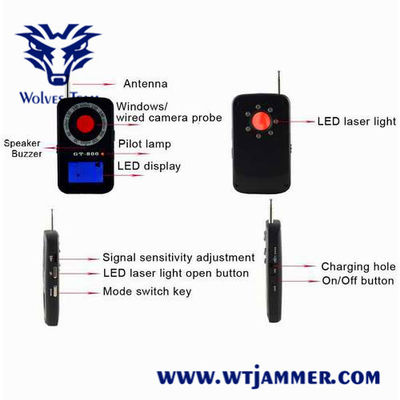 Detector inalámbrico anti elegante de la señal del espía 920nm