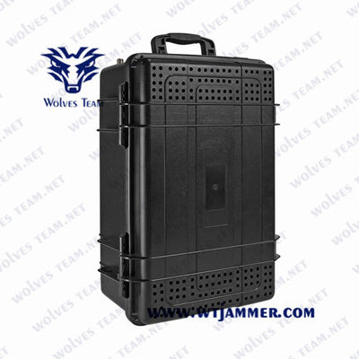 comprar Pelican Case dispositivo de interferencia de drones de alta potencia 300w WIFI GPS online manufacture