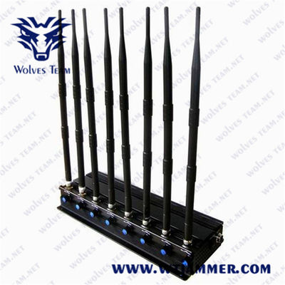 8 bandas 3G potente ajustable 4G toda la emisión de WIFI GPS Lojack del teléfono celular