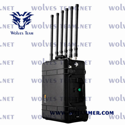 comprar 12 bandas Todos los bloqueadores de señales de teléfonos celulares Durable Full Frequency Waterproof Outdoor Jammer online manufacture