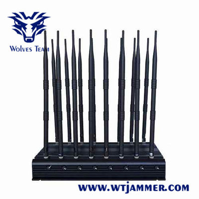 comprar Bandas completas 16 Antenas 50m 35W Bloqueador de señal GPS online manufacture