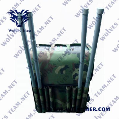 Emisión de la señal de la mochila de GPS WIFI5.8G de las bandas de los militares 5