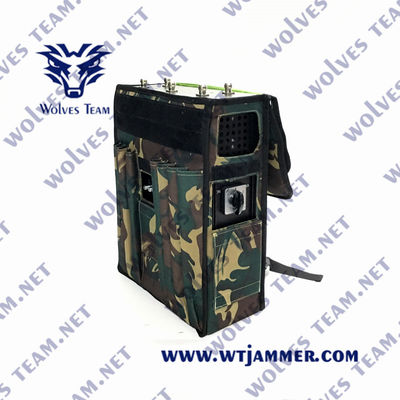 Emisión durable de la señal del abejón de GPS WIFI5.8G del poder más elevado de la emisión de la mochila de la seguridad de la protección del VIP
