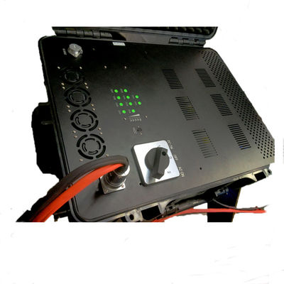 comprar 600W Militar Impermeable al aire libre Protección VIP portátil RF GPS WIFI señal UAV Drone Jammer online manufacture