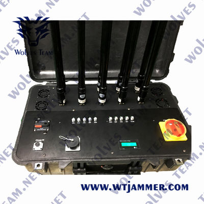 Emisión del Rf del abejón del Portable los 2500m WiFi 3.6G del poder más elevado