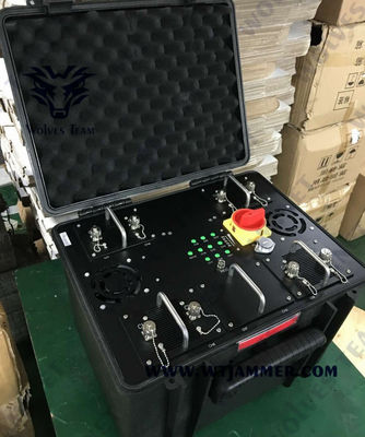 Militares emisión portátil de la señal del RF del teléfono celular de la emisión de la bomba del vehículo de 20 - 6000 megaciclos