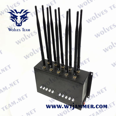 comprar 10 bandas 30m 20W Jammer de señal de red GPS 3G 4G CDMA online manufacture