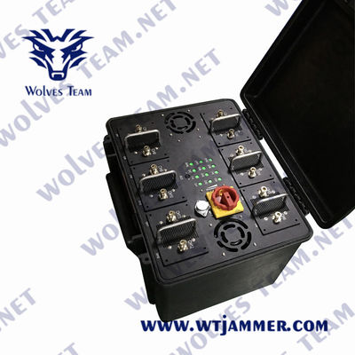 comprar 800M RF Signal Military Bomb Jammer con sistema de convoy DDS online manufacture