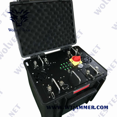 Emisión militar 20-6000Mhz portátil de la bomba de la protección IED del VIP