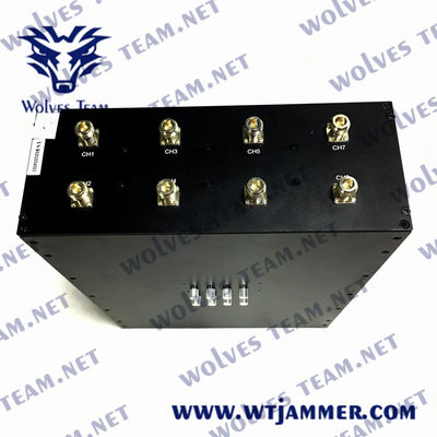 Bandas militares de la emisión 4G 5G 80w 6 de la señal del EOD Manpack RF