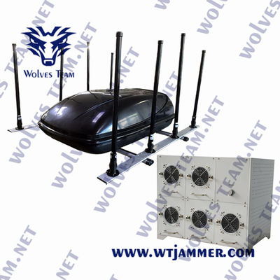 Antena omnidireccional WCDMA de IED de la emisión portátil militar de la bomba