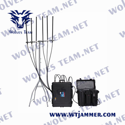 Antena omnidireccional WCDMA de IED de la emisión portátil militar de la bomba