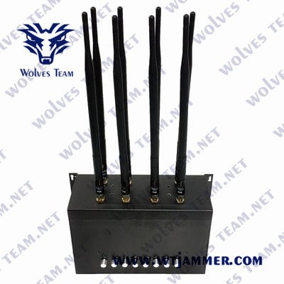 comprar Portátil de 8 bandas de alta potencia GSM 3G 4G 5G Todos los teléfonos celulares Jammer de señal online manufacture