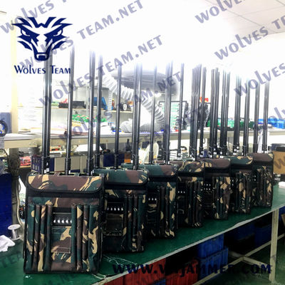 comprar CDMA GSM 80W EOD Interruptor de señal de mochila 4G 5G 150m Interruptor de RF de mochila online manufacture