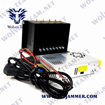 8 VHF 3G 4G 5G GPS de la frecuencia ultraelevada de la emisión 50m de los canales 240VAC WiFi LoJack