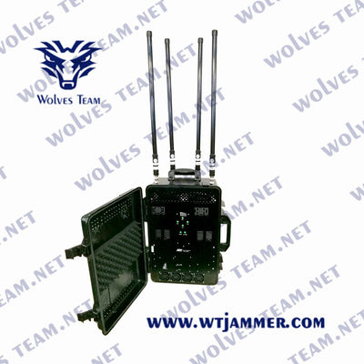 Emisión 900W de la frecuencia ultraelevada del VHF del pelícano IP65 de UMTS WCDMA para el convoy militar del vehículo del VIP