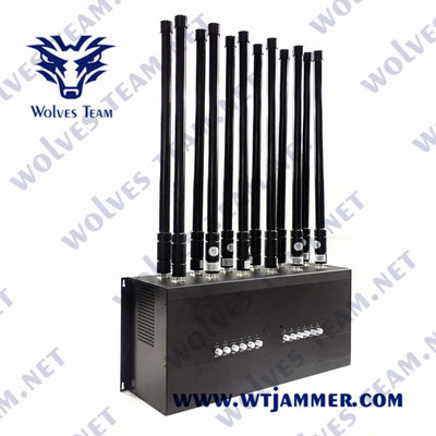 comprar DCS GSM GPS WIFI UHF VUH Jammer CDMA 24W 12 Antena de escritorio online manufacture