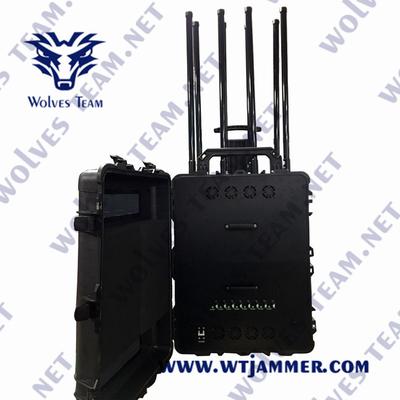 Emisión de la señal de la bomba de 8 antenas 300 vatios de frecuencia ultraelevada del VHF para la seguridad del VIP
