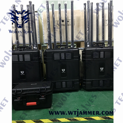 Emisión de la señal de la bomba de 8 antenas 300 vatios de frecuencia ultraelevada del VHF para la seguridad del VIP