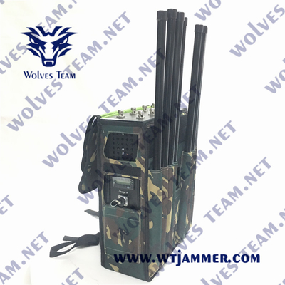 terrorismo anti de la emisión 90W G/M DCS de la señal de la mochila de 5.8G WiFi RF