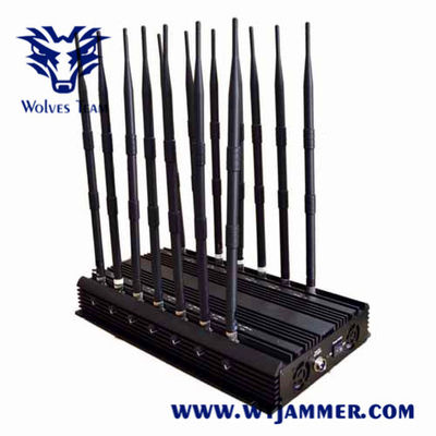 comprar 315Mhz 433Mhz localizador de señal de teléfono móvil jammer 14 antenas 35W online manufacture