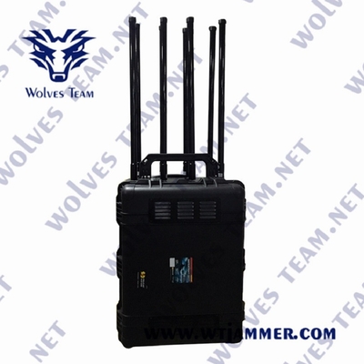 emisión portátil 5.8G GPS 3G 4G 5G G/M WIFI de la señal de 300W CDMA para el EOD