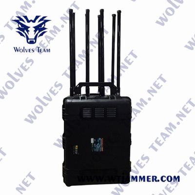 comprar emisión portátil 5.8G GPS 3G 4G 5G G/M WIFI de la señal de 300W CDMA para el EOD online manufacture