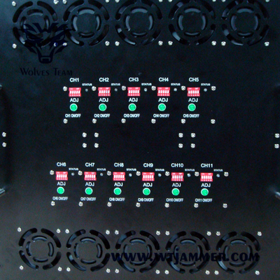 Emisión militar G/M CDMA 3G 4G WIFI 2.4G 5.8G de AC220V 1000W GPS