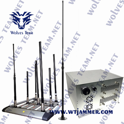 frecuencia ultraelevada GPS 4G 5G del VHF de WIFI de la emisión de la bomba de 330W IED con el sistema del convoy del DDS