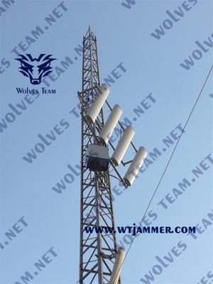 emisión al aire libre de la señal del teléfono celular de la emisión 4G WIFI GPS de la prisión de la prenda impermeable del artículo del poder más elevado 500W