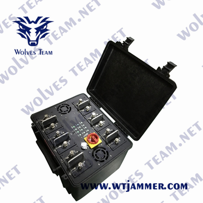 Emisión 1000W 3G ajustable 4G 5G WIFI 2.4G 5.8G GPS de la señal del vehículo del G/M CDMA