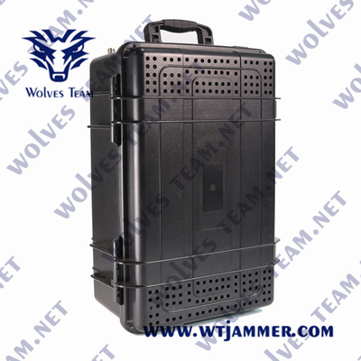 emisión 520MHz G/M 3G 4G 5G del teléfono móvil de 500W Manpack para el ataque de IED