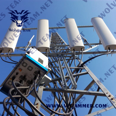 frecuencia ultraelevada militar del vhf de la emisión 2g 3g 4g Wifi de la señal 600w modificar frecuencia para requisitos particulares