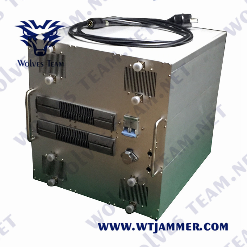 Celular 2g/3g/4g/5g/Wifi 2,4g/Gps señal de alta potencia Jammer antena omnidireccional militar alcance de 1000 metros