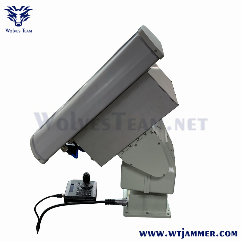 60W UAV jammer de señal de drones para la fuga de información VIP segura