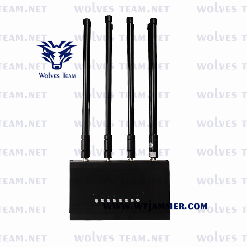 8 bandas bloqueador de señal telefónica 175w Wireless RF Wifi2.4g Wifi 5.8g Cdma 3g 4g